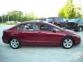2007 Tango Red Pearl Honda Civic EX Sedan  photo #2