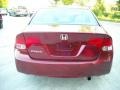 2007 Tango Red Pearl Honda Civic EX Sedan  photo #4