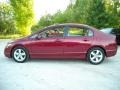 2007 Tango Red Pearl Honda Civic EX Sedan  photo #6
