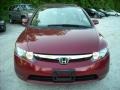 2007 Tango Red Pearl Honda Civic EX Sedan  photo #8