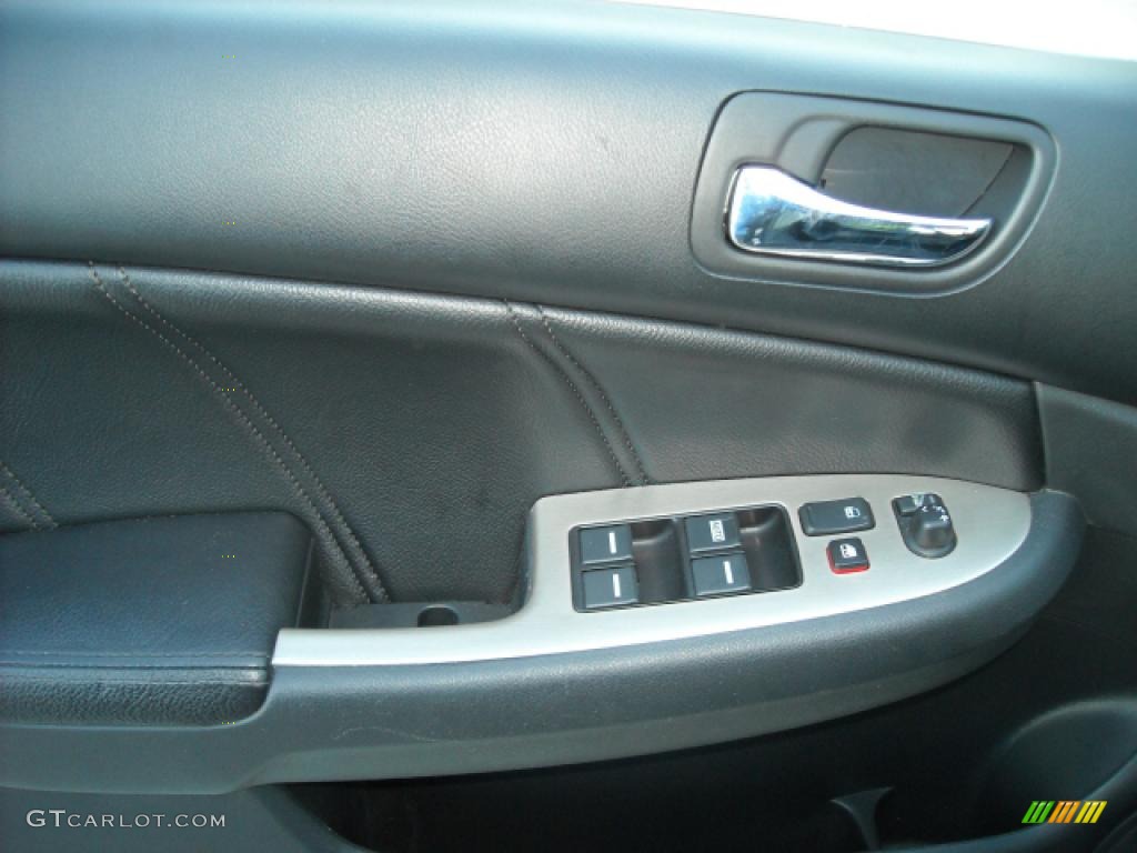 2007 Accord EX-L V6 Sedan - Nighthawk Black Pearl / Black photo #14