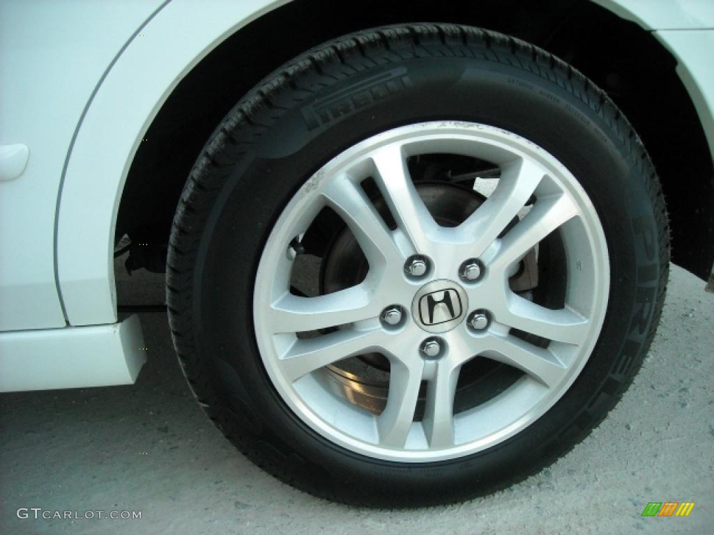 2007 Accord EX-L Sedan - Taffeta White / Ivory photo #9
