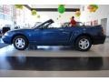 1999 Atlantic Blue Metallic Ford Mustang V6 Convertible  photo #4