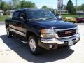 2004 Onyx Black GMC Sierra 1500 SLT Crew Cab 4x4  photo #3