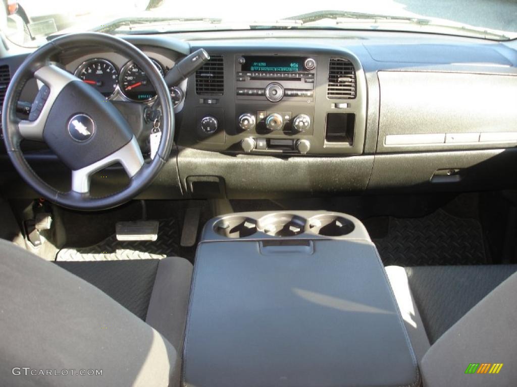 2009 Silverado 1500 LT Crew Cab 4x4 - Black / Ebony photo #12