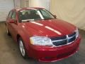 2010 Inferno Red Crystal Pearl Dodge Avenger Express  photo #13