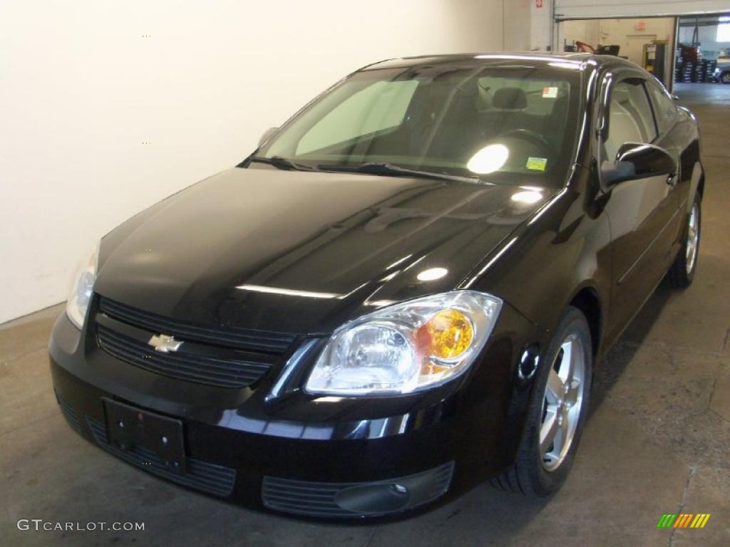 2005 Cobalt LS Coupe - Black / Gray photo #1
