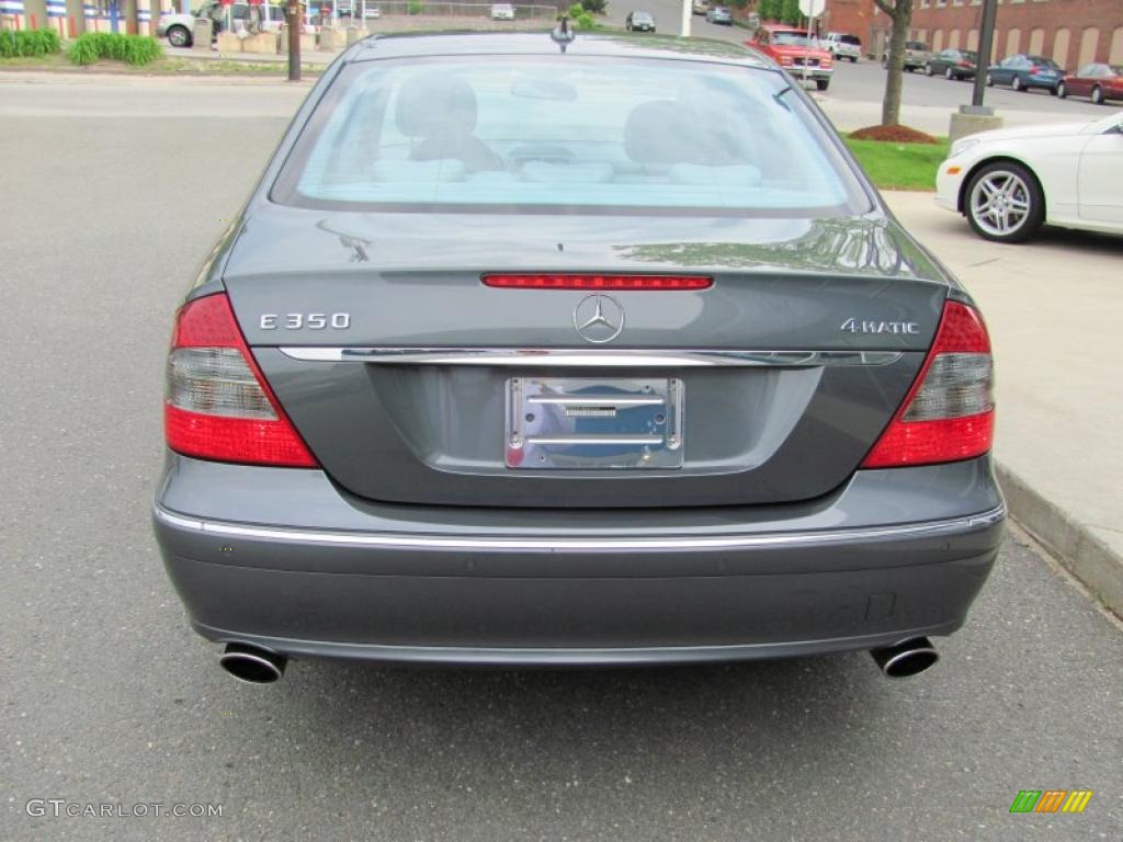 2008 E 350 4Matic Sedan - Flint Grey Metallic / Ash photo #4