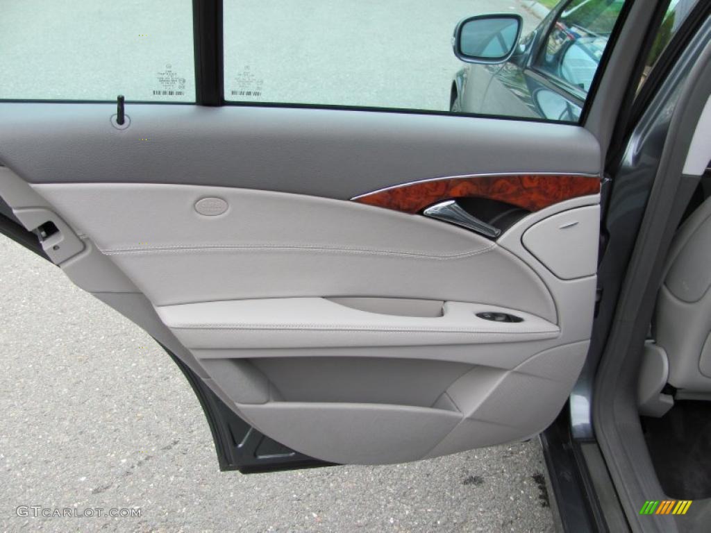 2008 E 350 4Matic Sedan - Flint Grey Metallic / Ash photo #8