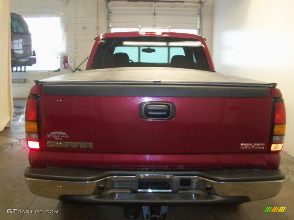 2006 Sierra 1500 SLE Crew Cab 4x4 - Sport Red Metallic / Dark Pewter photo #12