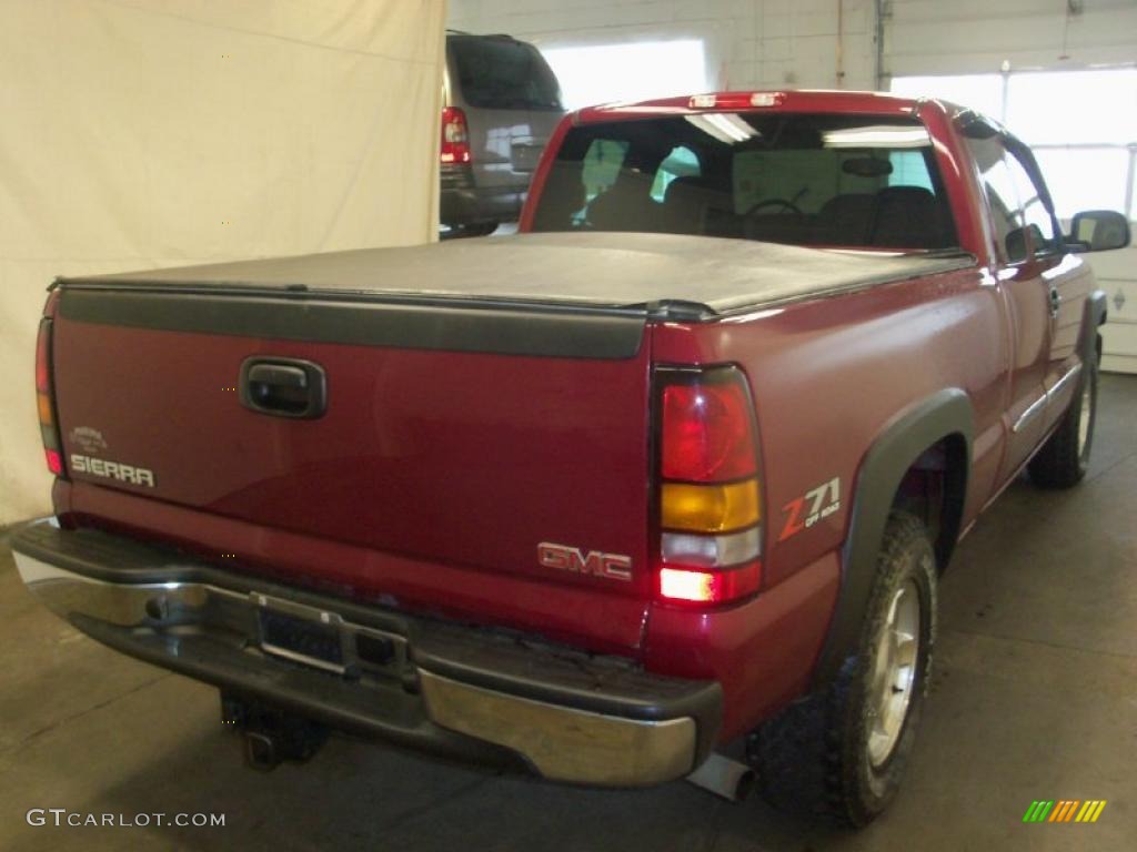 2006 Sierra 1500 SLE Crew Cab 4x4 - Sport Red Metallic / Dark Pewter photo #13