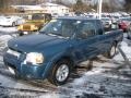2003 Electric Blue Metallic Nissan Frontier XE King Cab  photo #1
