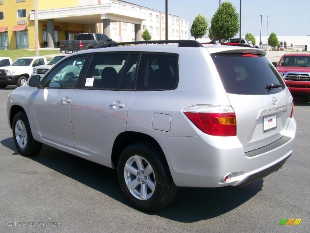 2010 Highlander SE - Classic Silver Metallic / Black photo #3