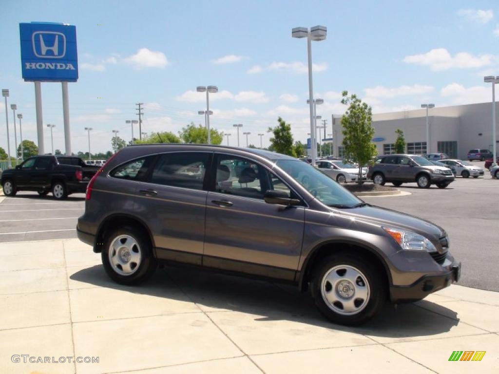 2009 CR-V LX - Urban Titanium Metallic / Gray photo #3