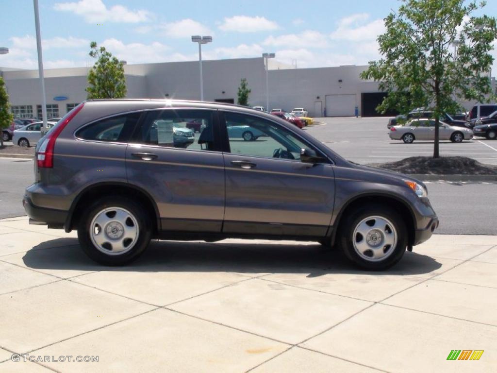 2009 CR-V LX - Urban Titanium Metallic / Gray photo #4