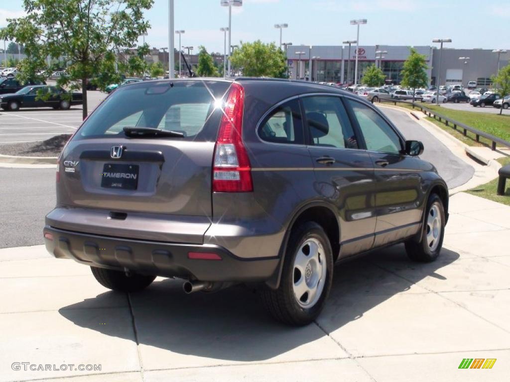 2009 CR-V LX - Urban Titanium Metallic / Gray photo #6