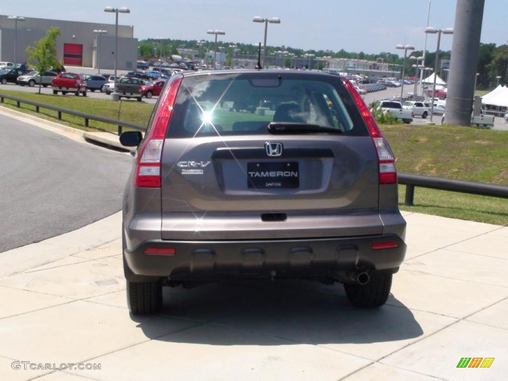 2009 CR-V LX - Urban Titanium Metallic / Gray photo #7