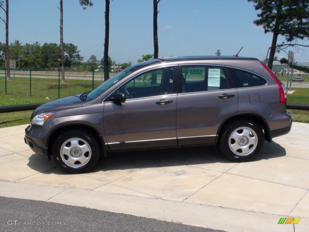 2009 CR-V LX - Urban Titanium Metallic / Gray photo #10