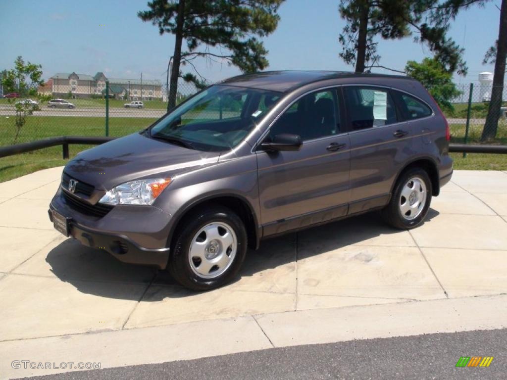 2009 CR-V LX - Urban Titanium Metallic / Gray photo #13