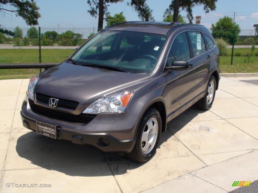 2009 CR-V LX - Urban Titanium Metallic / Gray photo #14