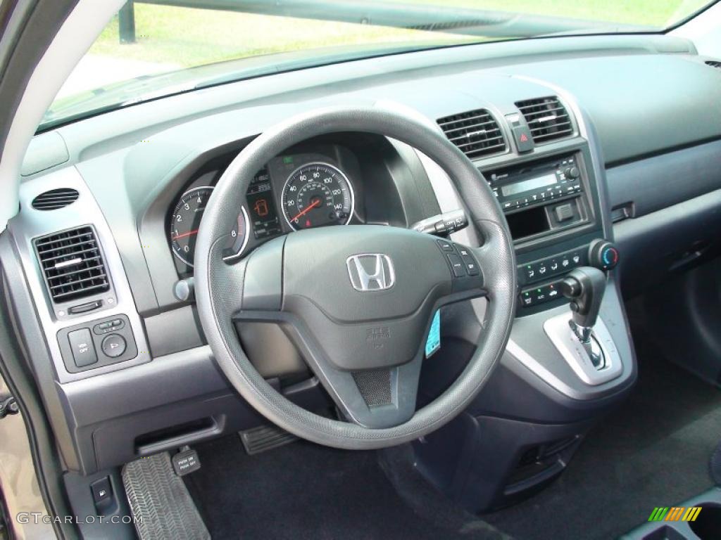 2009 CR-V LX - Urban Titanium Metallic / Gray photo #17