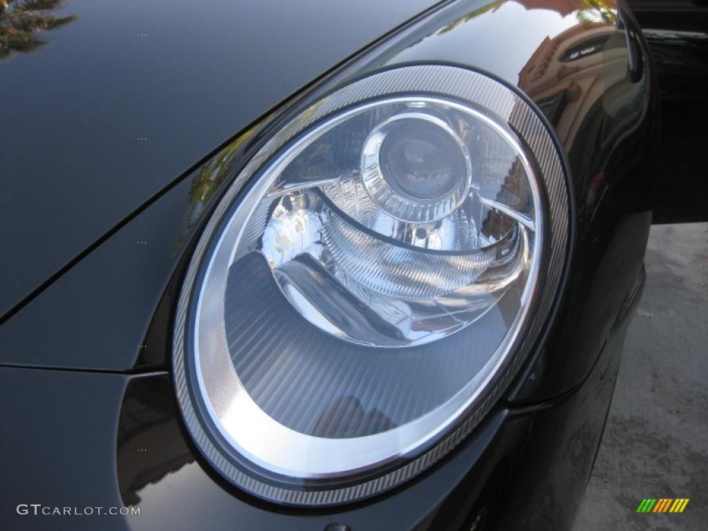 2008 911 GT2 - Basalt Black Metallic / Black photo #39