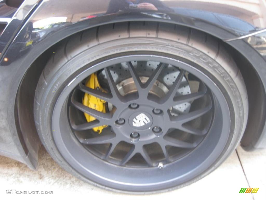 2008 911 GT2 - Basalt Black Metallic / Black photo #44