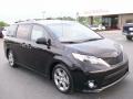 2011 Black Toyota Sienna SE  photo #1