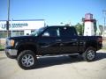 2010 Onyx Black GMC Sierra 1500 SLE Crew Cab 4x4  photo #2