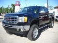 2010 Onyx Black GMC Sierra 1500 SLE Crew Cab 4x4  photo #3