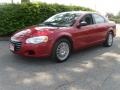 Inferno Red Pearl 2004 Chrysler Sebring LX Sedan