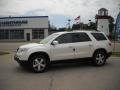 2010 White Diamond Tricoat GMC Acadia SLT  photo #2