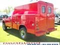 2010 Vermillion Red Ford F350 Super Duty XL Regular Cab 4x4 Chassis Utility  photo #7