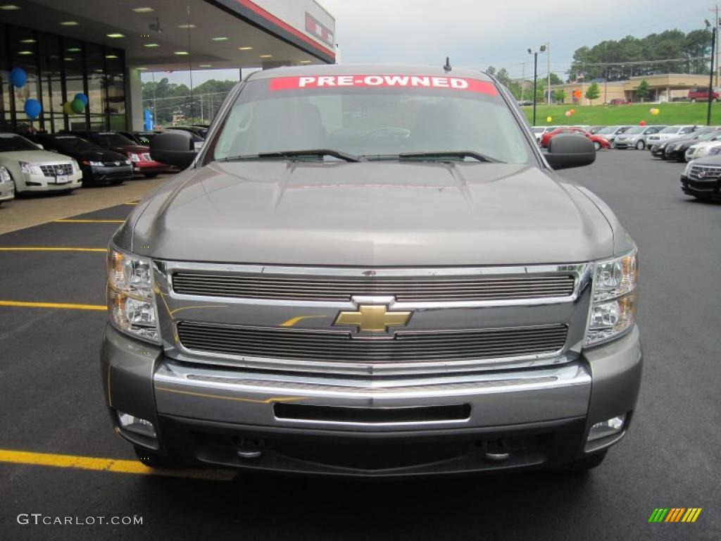 2009 Silverado 1500 LT Z71 Crew Cab 4x4 - Silver Birch Metallic / Light Titanium photo #7