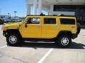 2006 Yellow Hummer H2 SUV  photo #3