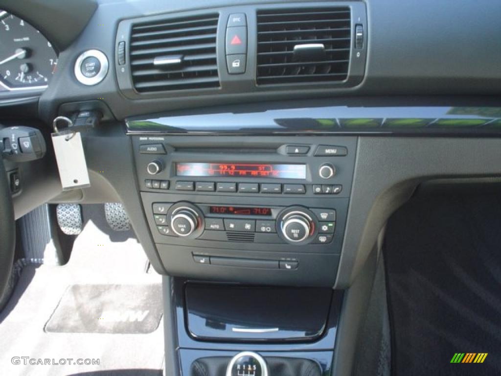 2009 1 Series 128i Coupe - Monaco Blue Metallic / Black photo #7