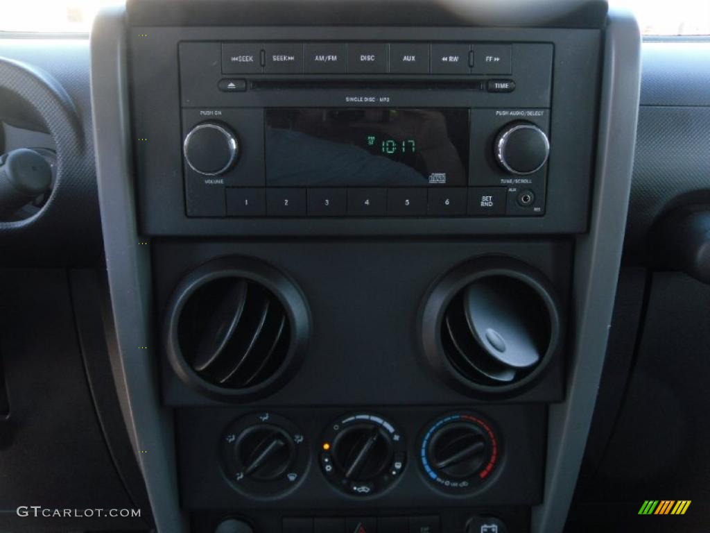 2009 Wrangler X 4x4 - Red Rock Crystal Pearl Coat / Dark Slate Gray/Medium Slate Gray photo #13