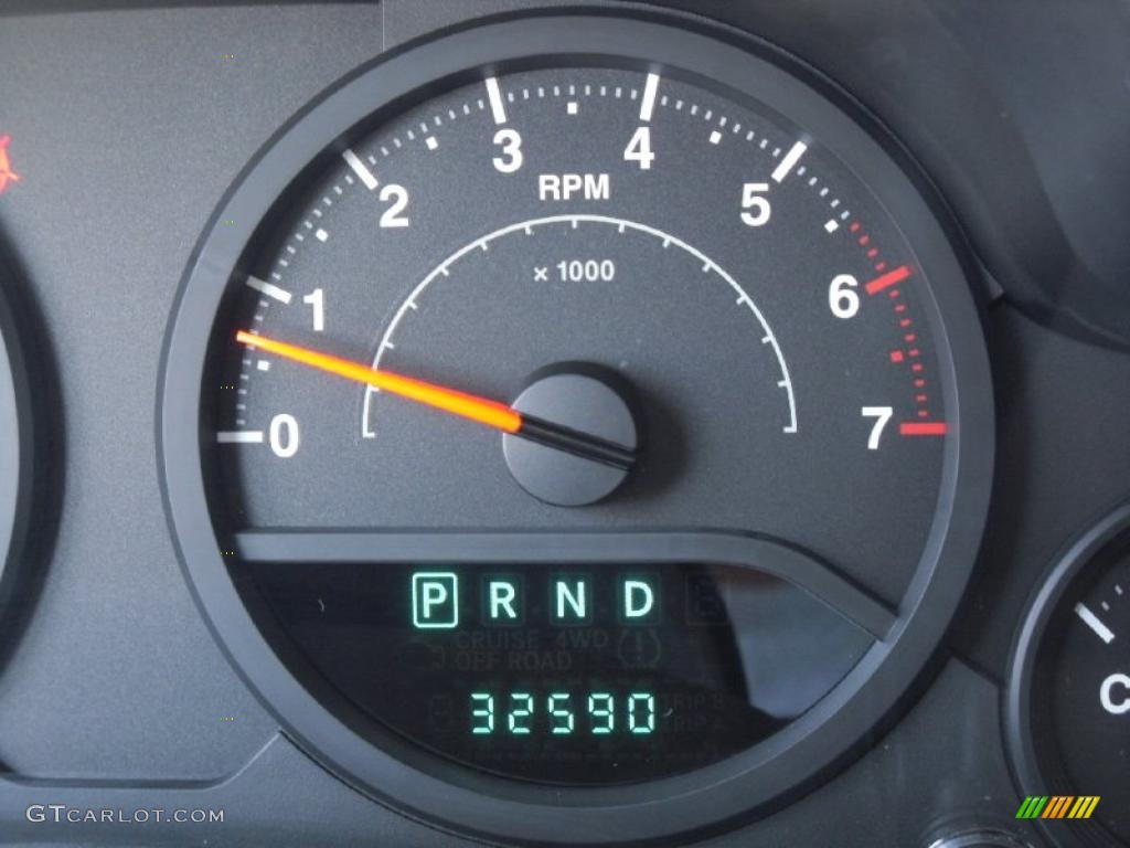 2009 Wrangler X 4x4 - Red Rock Crystal Pearl Coat / Dark Slate Gray/Medium Slate Gray photo #23