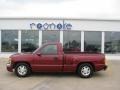 2004 Sport Red Metallic GMC Sierra 1500 SLE Regular Cab  photo #1