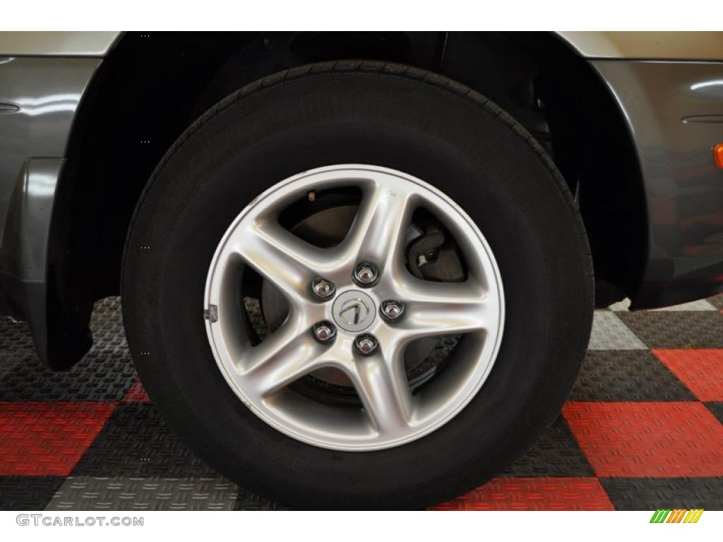 2001 RX 300 - Mineral Green Metallic / Ivory photo #16