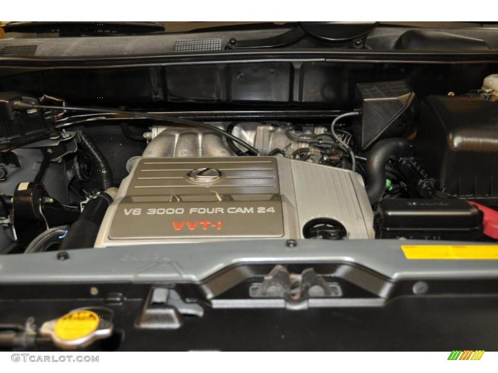 2001 RX 300 - Mineral Green Metallic / Ivory photo #17