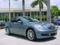 2008 Lakeshore Slate Light Blue Infiniti G 35 Sedan  photo #1