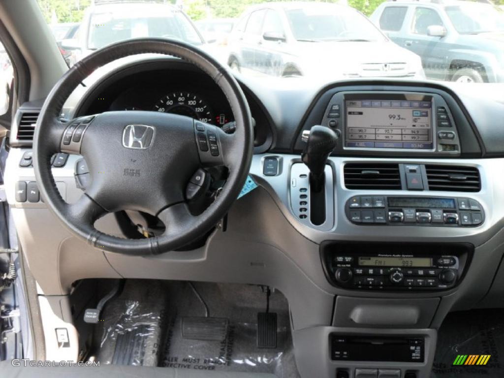 2008 Odyssey Touring - Ocean Mist Metallic / Gray photo #7