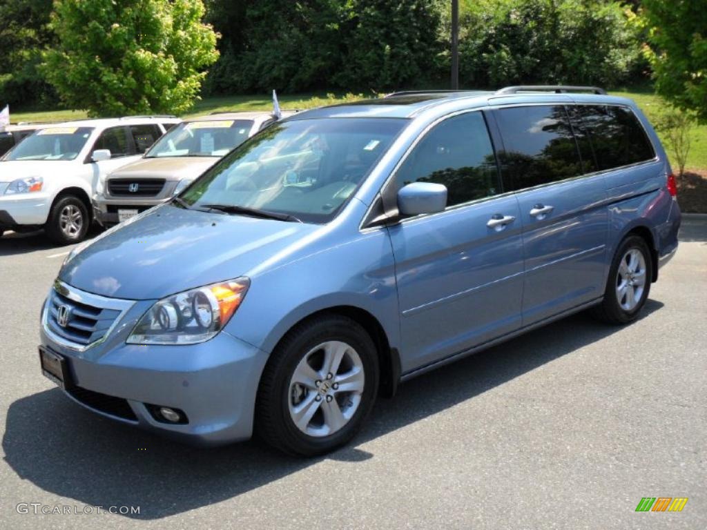 2008 Odyssey Touring - Ocean Mist Metallic / Gray photo #11