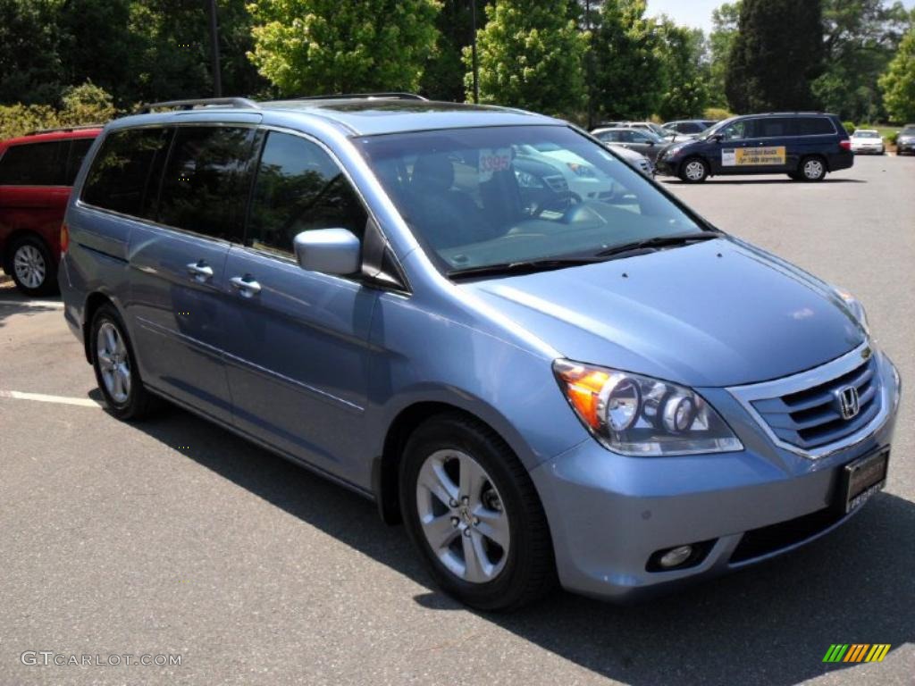 2008 Odyssey Touring - Ocean Mist Metallic / Gray photo #15