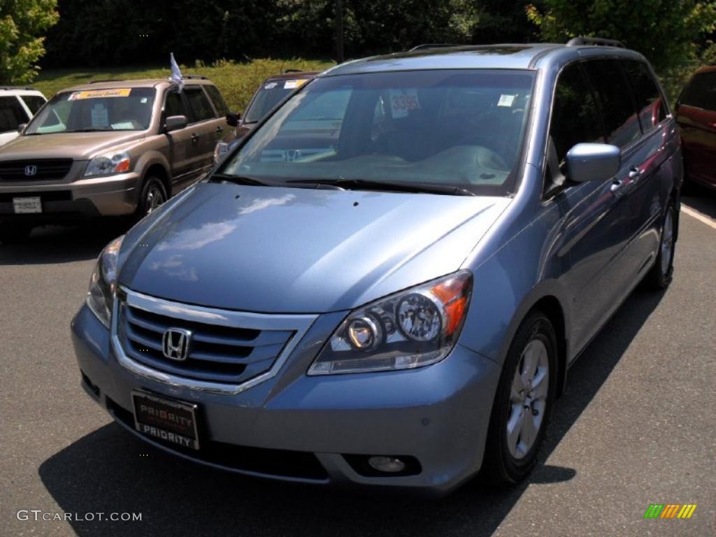 2008 Odyssey Touring - Ocean Mist Metallic / Gray photo #16