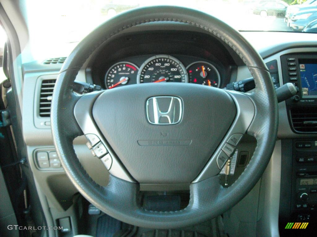 2008 Pilot EX-L 4WD - Aberdeen Green Metallic / Olive photo #19