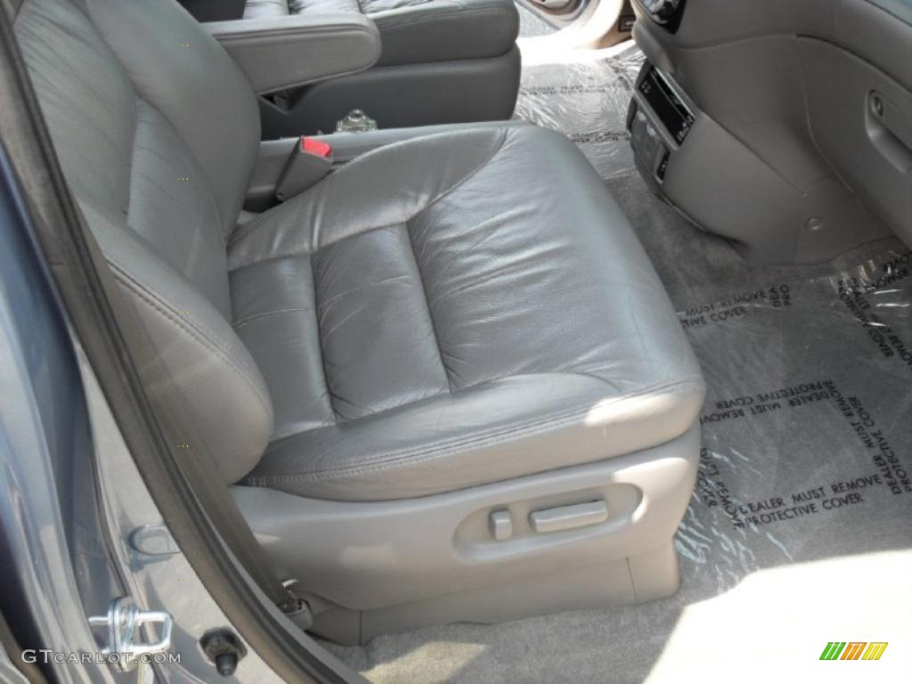 2008 Odyssey Touring - Ocean Mist Metallic / Gray photo #31