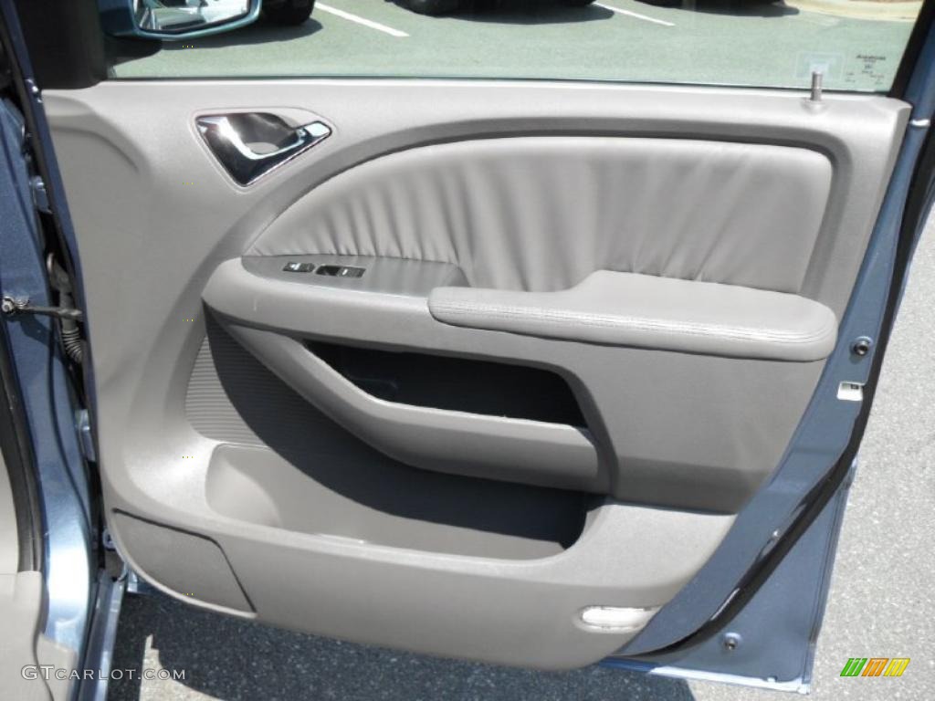 2008 Odyssey Touring - Ocean Mist Metallic / Gray photo #33