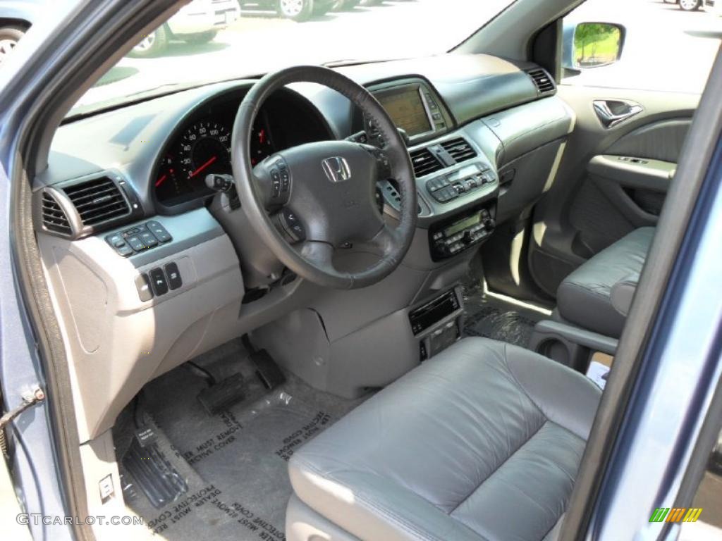 2008 Odyssey Touring - Ocean Mist Metallic / Gray photo #36